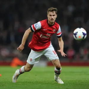 Aaron Ramsey in Action: Arsenal vs Newcastle United, Premier League 2013-2014 Aaron Ramsey in Action: Arsenal vs Newcastle United, Premier League 2013-2014