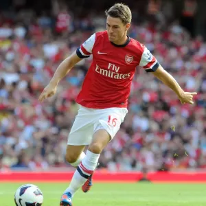 Aaron Ramsey in Action: Arsenal vs Sunderland, Premier League 2012-13 Aaron Ramsey in Action: Arsenal vs Sunderland, Premier League 2012-13