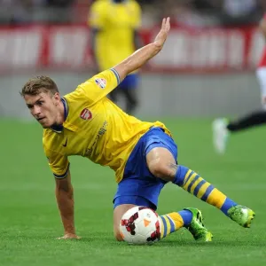 Aaron Ramsey in Action: Arsenal vs Urawa Red Diamonds, Japan 2013 Aaron Ramsey in Action: Arsenal vs Urawa Red Diamonds, Japan 2013
