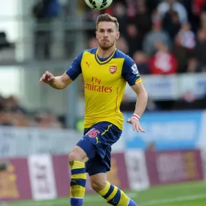 Aaron Ramsey in Action: Burnley vs. Arsenal, Premier League 2015 Aaron Ramsey in Action: Burnley vs. Arsenal, Premier League 2015
