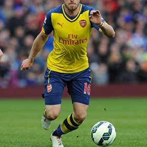 Aaron Ramsey in Action: Burnley vs. Arsenal, Premier League 2015