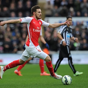 Aaron Ramsey in Action: Newcastle United vs. Arsenal, Premier League 2014-2015