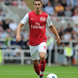 Aaron Ramsey in Action: Newcastle United vs. Arsenal, Premier League 2011-12