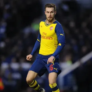 Aaron Ramsey in Action Print