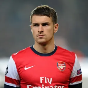 Aaron Ramsey in Action Print Aaron Ramsey in Action Print