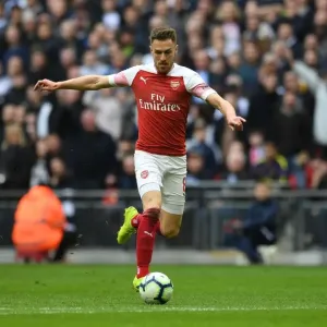 Aaron Ramsey in Action: Tottenham Hotspur vs. Arsenal FC, Premier League 2018-19 Aaron Ramsey in Action: Tottenham Hotspur vs. Arsenal FC, Premier League 2018-19