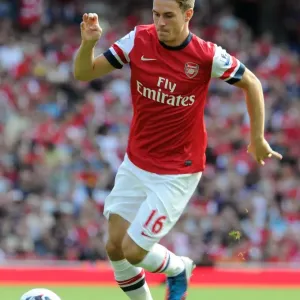 Aaron Ramsey (Arsenal). Arsenal 0: 0 Sunderland. Barclays Premier League Aaron Ramsey (Arsenal). Arsenal 0: 0 Sunderland. Barclays Premier League