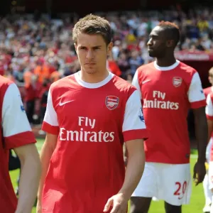 Aaron Ramsey (Arsenal). Arsenal 1: 0 Manchester United, Barclays Premier League