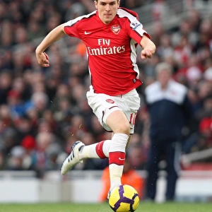 Aaron Ramsey (Arsenal). Arsenal 2: 0 Sunderland. Barclays Premier League