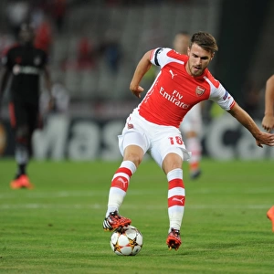 Aaron Ramsey (Arsenal). Besiktas 0: 0 Arsenal. UEFA Champions League Qualifier 1st Leg