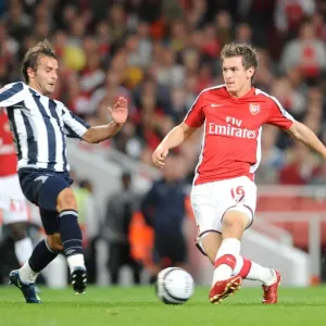 Aaron Ramsey (Arsenal) Filipe Teixeira (WBA)