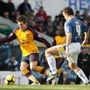 Aaron Ramsey (Arsenal) Gavi Rae (Cardiff) Aaron Ramsey (Arsenal) Gavi Rae (Cardiff)