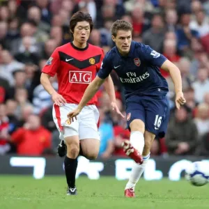 Aaron Ramsey (Arsenal) Ji Sun Park (Man Utd)