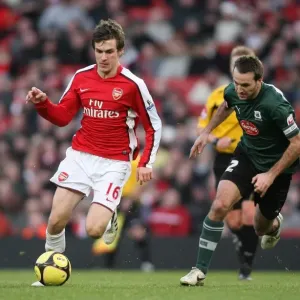 Aaron Ramsey (Arsenal) Karl Duguid (Plymouth)