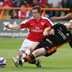 Áron Ramsay (Arsenal) Neil Bishop (Barnet)