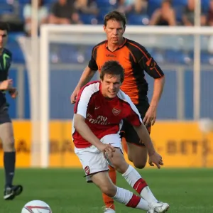 Aaron Ramsey (Arsenal) Peter Schadelbauer (Burgenland)