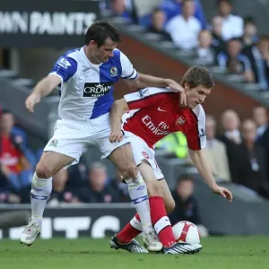 Aaron Ramsey (Arsenal) Ryan Nelson (Blackburn) Aaron Ramsey (Arsenal) Ryan Nelson (Blackburn)
