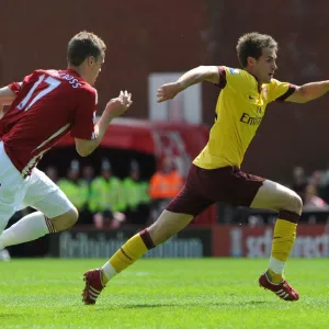 Aaron Ramsey (Arsenal) Ryan Shawcross (Stoke). Stoke City 3: 1 Arsenal. Barclays Premier League