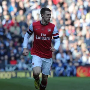 Aaron Ramsey (Arsenal). West Bromwich Albion 1: 2 Arsenal. Barclays Premier League Aaron Ramsey (Arsenal). West Bromwich Albion 1: 2 Arsenal. Barclays Premier League
