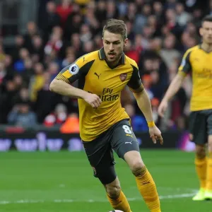 Aaron Ramsey (Arsenal). West Bromwich Albion 3: 1 Arsenal. Premier League. The Hawthorns