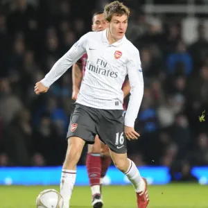 Aaron Ramsey (Arsenal). West Ham United 1: 2 Arsenal, FA Cup Third Round Aaron Ramsey (Arsenal). West Ham United 1: 2 Arsenal, FA Cup Third Round