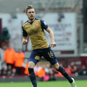 Aaron Ramsey (Arsenal). West Ham United 3: 3 Arsenal