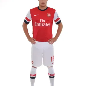 Aaron Ramsey at Arsenal's 2013-14 Squad Photocall Aaron Ramsey at Arsenal's 2013-14 Squad Photocall