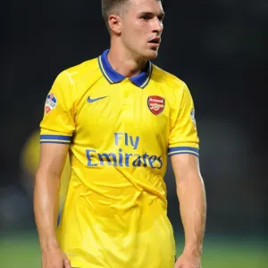 Aaron Ramsey Faces Indonesia All-Stars in 2013: Arsenal Star Shines in Jakarta