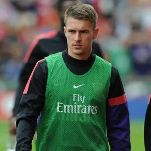 Aaron Ramsey: Gearing Up for Arsenal's Battle at Britannia Stadium (Stoke City vs Arsenal, 2012-13) Aaron Ramsey: Gearing Up for Arsenal's Battle at Britannia Stadium (Stoke City vs Arsenal, 2012-13)