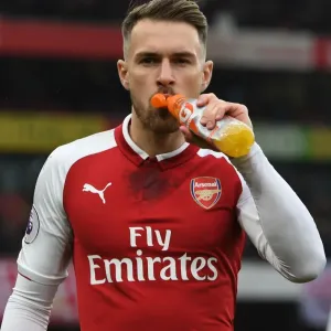 Aaron Ramsey Prepares for Arsenal-Tottenham Clash with Gatorade