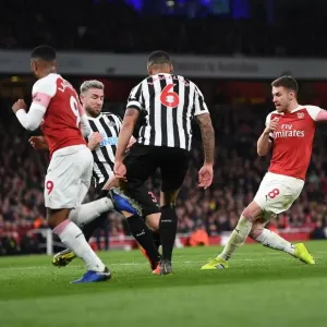 Aaron Ramsey Scores for Arsenal Against Newcastle United in Premier League Aaron Ramsey Scores for Arsenal Against Newcastle United in Premier League