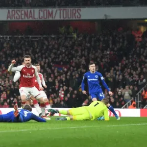 Aaron Ramsey Scores the Opener: Arsenal vs. Everton, Premier League 2017-18