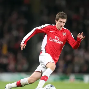 Aaron Ramsey Scores the Thrilling 1-0 Winner for Arsenal against Dynamo Kiev in the UEFA Champions League, Group G (November 25, 2008)