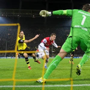 Aaron Ramsey Scores the Winner: Borussia Dortmund vs. Arsenal, UEFA Champions League, 2013
