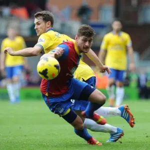 Aaron Ramsey Spins Past Joel Ward: Crystal Palace vs. Arsenal, Premier League, 2013