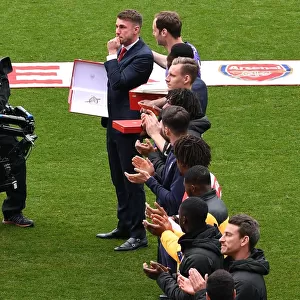 Aaron Ramsey in Tears: Emotional Farewell in Arsenal's Loss to Brighton (2018-19)