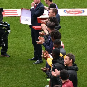 Aaron Ramsey in Tears: Emotional Farewell in Arsenal's Loss to Brighton (2018-19)