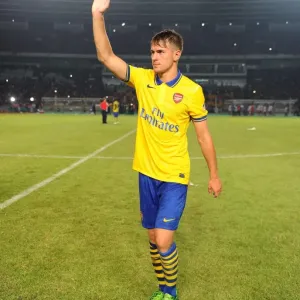 Aaron Ramsey Thanks Fans: Arsenal vs. Indonesia All-Stars, 2013