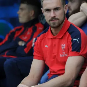 Aaron Ramsey Training with Viking FK during Arsenal's 2016 Pre-Season in Norway