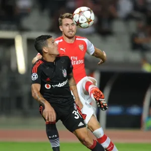 Aaron Ramsey vs. Ramon Motta: Battle in Istanbul - Arsenal vs. Besiktas, UEFA Champions League Qualifiers 2014 Aaron Ramsey vs. Ramon Motta: Battle in Istanbul - Arsenal vs. Besiktas, UEFA Champions League Qualifiers 2014