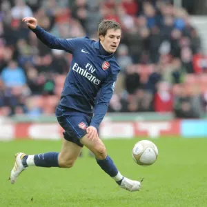 Aaron Ramsey's FA Cup Upset: Stoke City's 3-1 Victory Over Arsenal at The Britannia Stadium (2010)