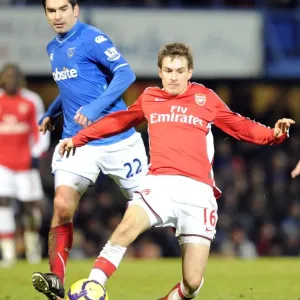 Aaron Ramsey's Hat-Trick: Arsenal Crush Portsmouth 4-1