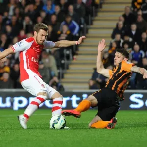 Aaron Ramsey's Intense Second Goal for Arsenal Against Hull City