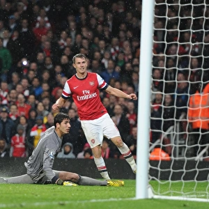Aaron Ramsey's Stunner: Arsenal's Fourth Goal vs. Wigan Athletic (2012-13)