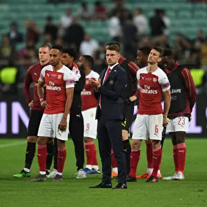 Aaron Ramsey's Triumphant Europa League Celebration: Arsenal Overpowers Chelsea in Baku