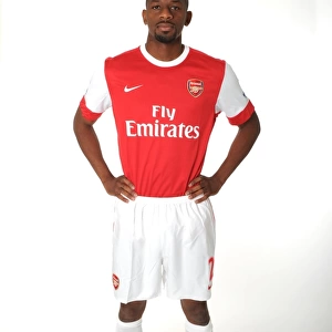 Abou Diaby at Arsenal 1st Team Photocall and Membersday, Emirates Stadium (2010)