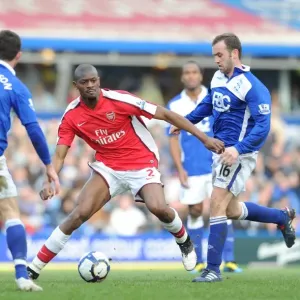 Abou Diaby (Arsenal) in action against Birmingham City, Print Abou Diaby (Arsenal) in action against Birmingham City, Print