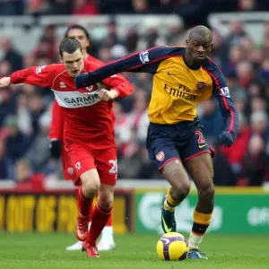 Abou Diaby (Arsenal) Adam Johnson (Middlesbrough) Abou Diaby (Arsenal) Adam Johnson (Middlesbrough)