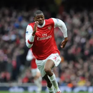 Abou Diaby (Arsenal). Arsenal 0: 0 Sunderland. Barclays Premier League. Emirates Stadium