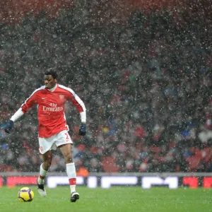 Abou Diaby (Arsenal). Arsenal 2: 2 Everton, Barclays Premier League, Emirates Stadium